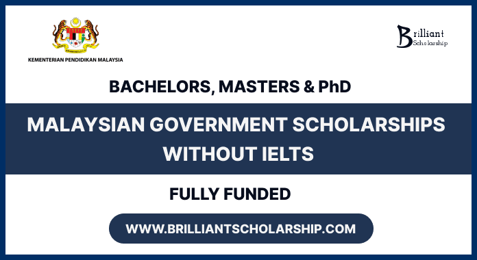 Malaysian Government Scholarships Without IELTS 2026 for International Students