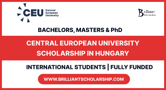 Central European University Scholarship 2026 for International Students
