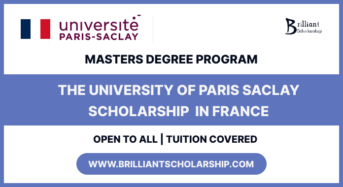 University of Paris Saclay IDEX International Masters Scholarship 2026