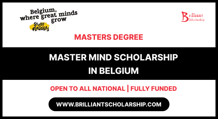 Belgium Master Mind Scholarship 2026/27