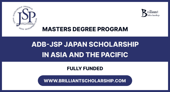 ADB-JSP Japan Scholarship 2026 for International Students