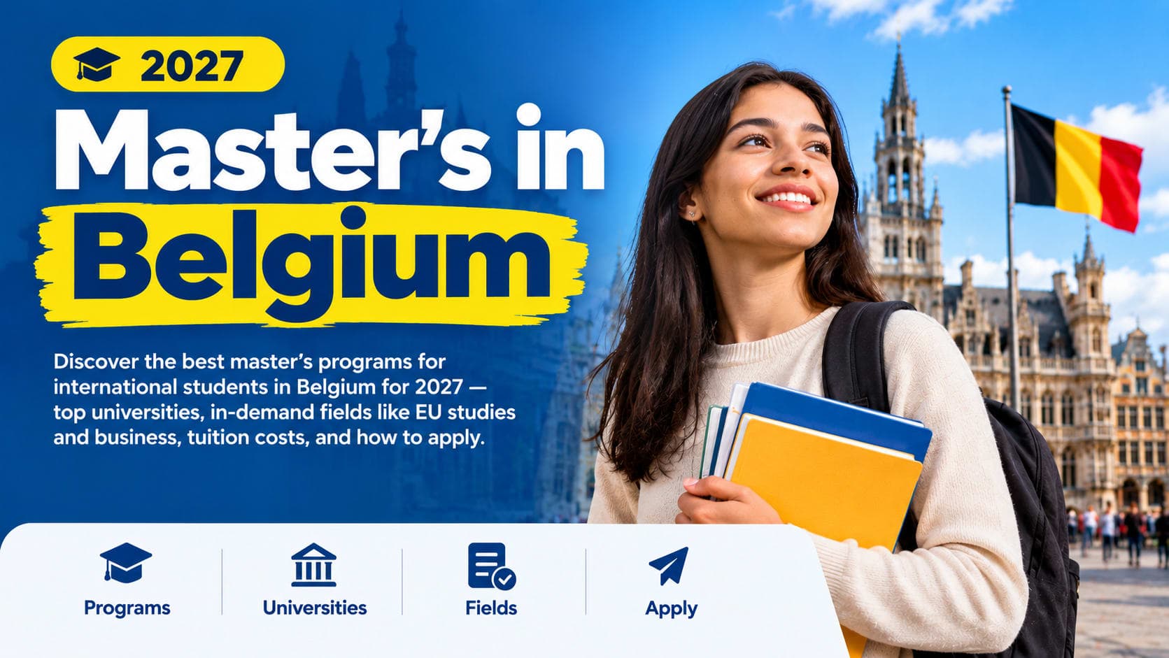 Best Master's Degrees to Study in Belgium for International Students (2027 Guide)